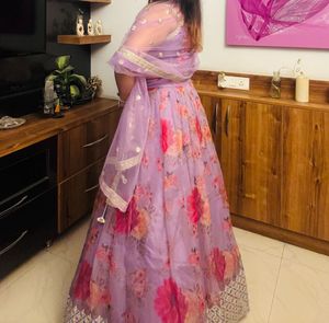 Beautiful Floral Lehenga Choli Set