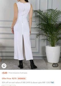 Elegant White Maxi Dress