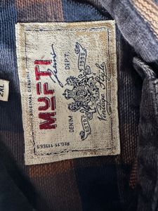 Mufti Denim Plaid Shirt