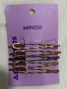 Miniso Bobby Pins Set