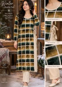 🇳🇿💫🎀Cozy Winter Kurta Set