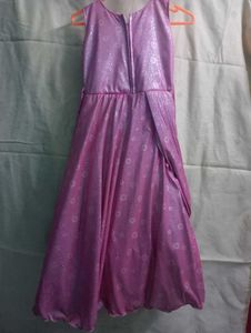 Elegant Pink Frock Dress