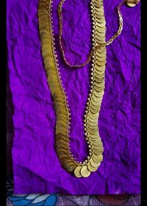Laxmi poojan Necklace 18 carat Gold plated