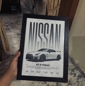 🏎️ Nissan Premium Framed Wall Art | Frame |