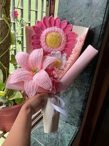 Handmade Crochet Flower Bouquet