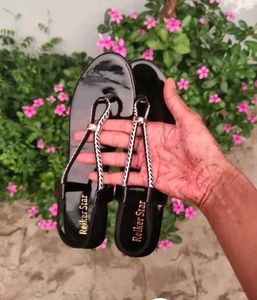 Stylish Black Sandals NEGOTIABLE