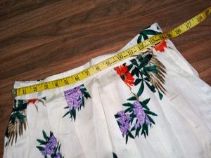 Floral Print Maxi Skirt