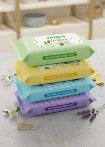 (pack of 2) MOCCO MOGRA Wet Wipes
