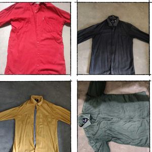 Combo of 4 Men's Shirt
