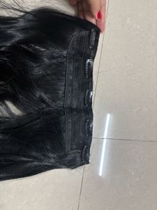 Wavy Black Nylon Hair Extensions