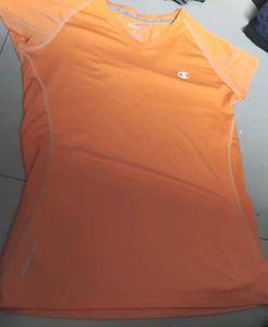 Champion Orange Athletic T-Shirt