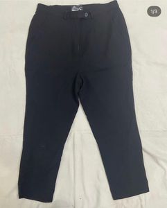 Classic Black Cropped Pants