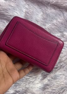 Michael Kors Pink Leather Wallet
