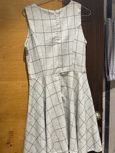 Chic Plaid Sleeveless Fit &amp; Flare Dress