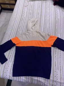 Colorblock Zip-Up Hoodie