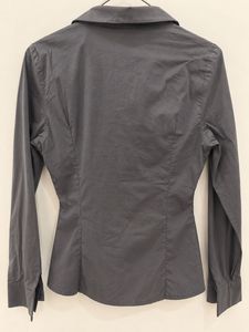 FIGL Grey Fitted Button-Up Shirt