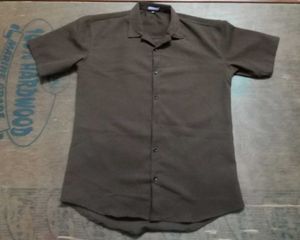 Men's Short Sleeve Button-Up Shirt
