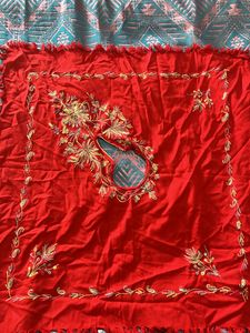 Beautiful Kashmiri Embroidery Poncho For Kids