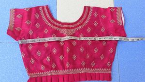 Embroidered Pink Blouse