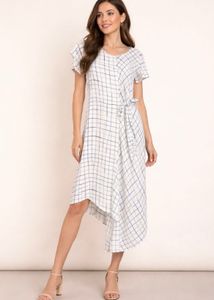 Chic Plaid Dress