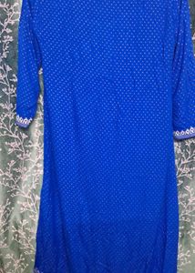 BELLA MAMA Three Fourth Sleeves Maternity Kurta