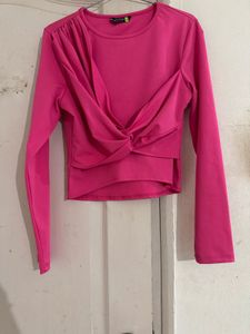 Pink Knotted Top