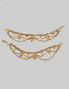Gold-tone Kamarbandh Pair