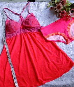 Pink Lingerie Set