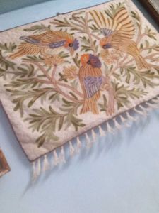 Handmade Bird Embroidery Wall Hanging | Premium De
