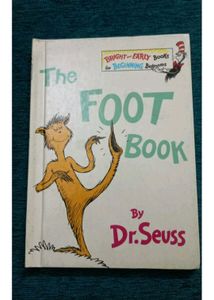 The Foot Book by Dr. Seuss (hardcover)