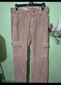 Tan Cargo Pants 'ZARA' Brand