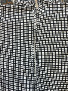 Chic Black &amp; White Gingham Dress