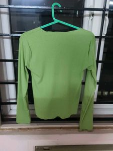 Ribbed Long Sleeve Top