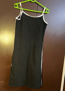 Adidas Black Spaghetti Strap Dress