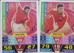 Rare IPL Cricket Player Cards