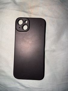Sleek Black iPhone Case for 14/15 plus