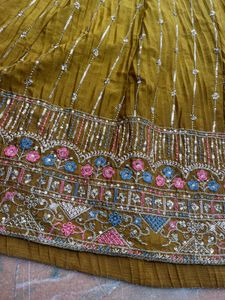 Designer Yellow Lehenga Choli Set
