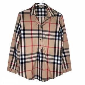 Burberry beige check Shirt