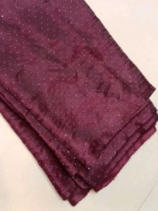 purple  Embellished dress material