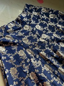 Blue lehenga with blouse