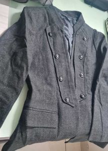 Woolan Tweed Fabric Blezer For Women