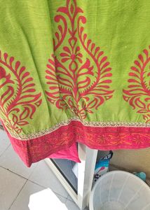 Green Colour By Pantaloons Kurta Set