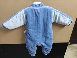 Cute 'Ice' Blue Baby Onesie