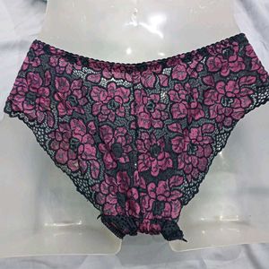 ⚛️ Floral Lace Briefs