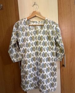 Stylish Printed Cotton Kurta