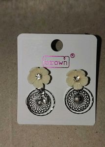 Floral Design Earrings