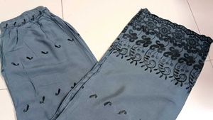 combo set of three plazo. free size with elastic