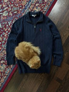 U.S.POLO ASSN quater sweater