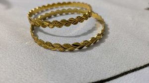 Elegant Gold Bangles