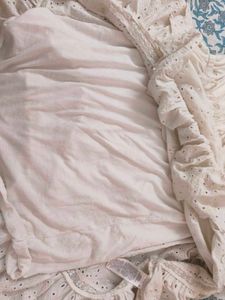 Boho Eyelet Midi Dress